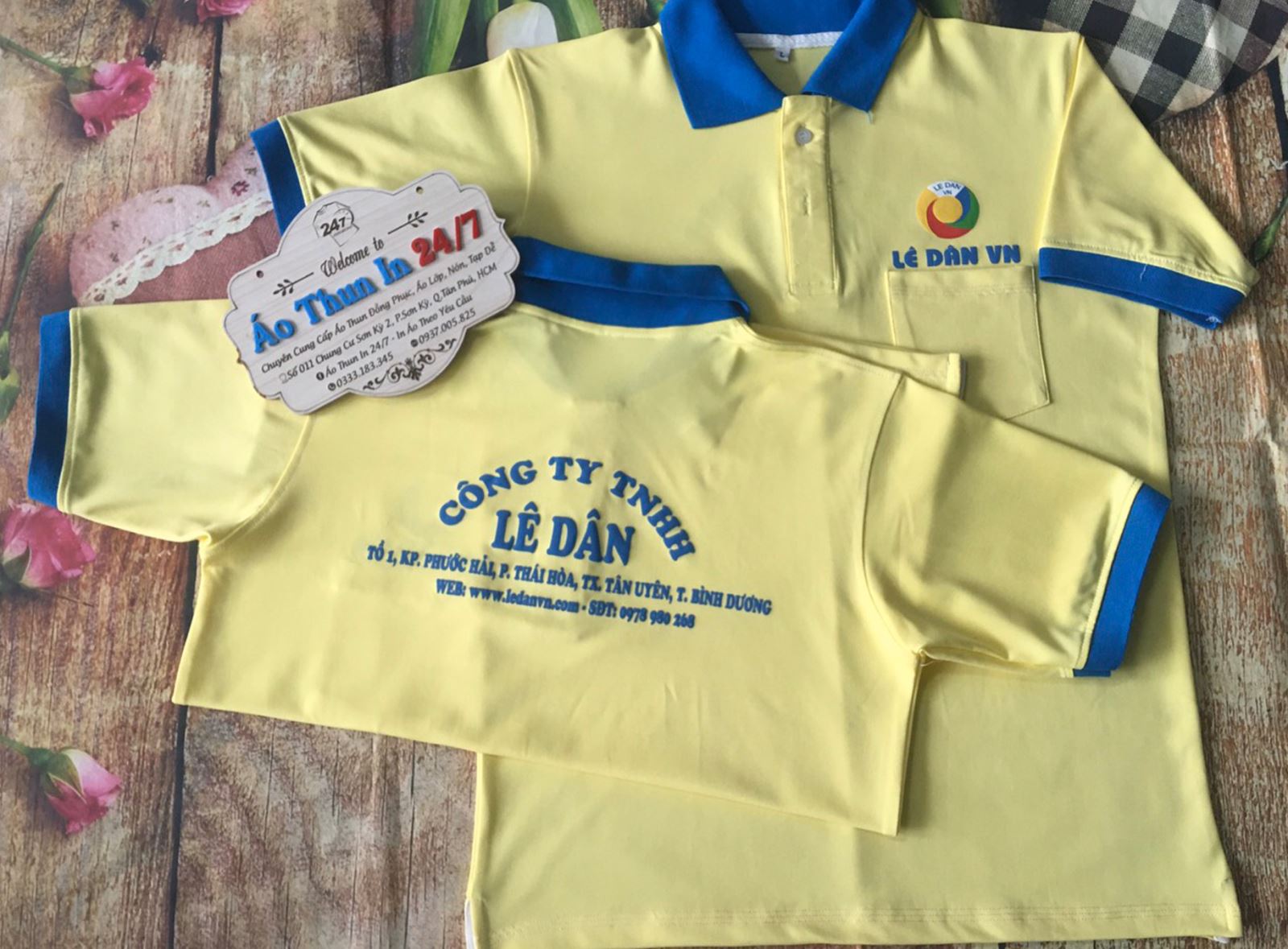 Áo đồng phục Công Ty TNHH Lê Dân