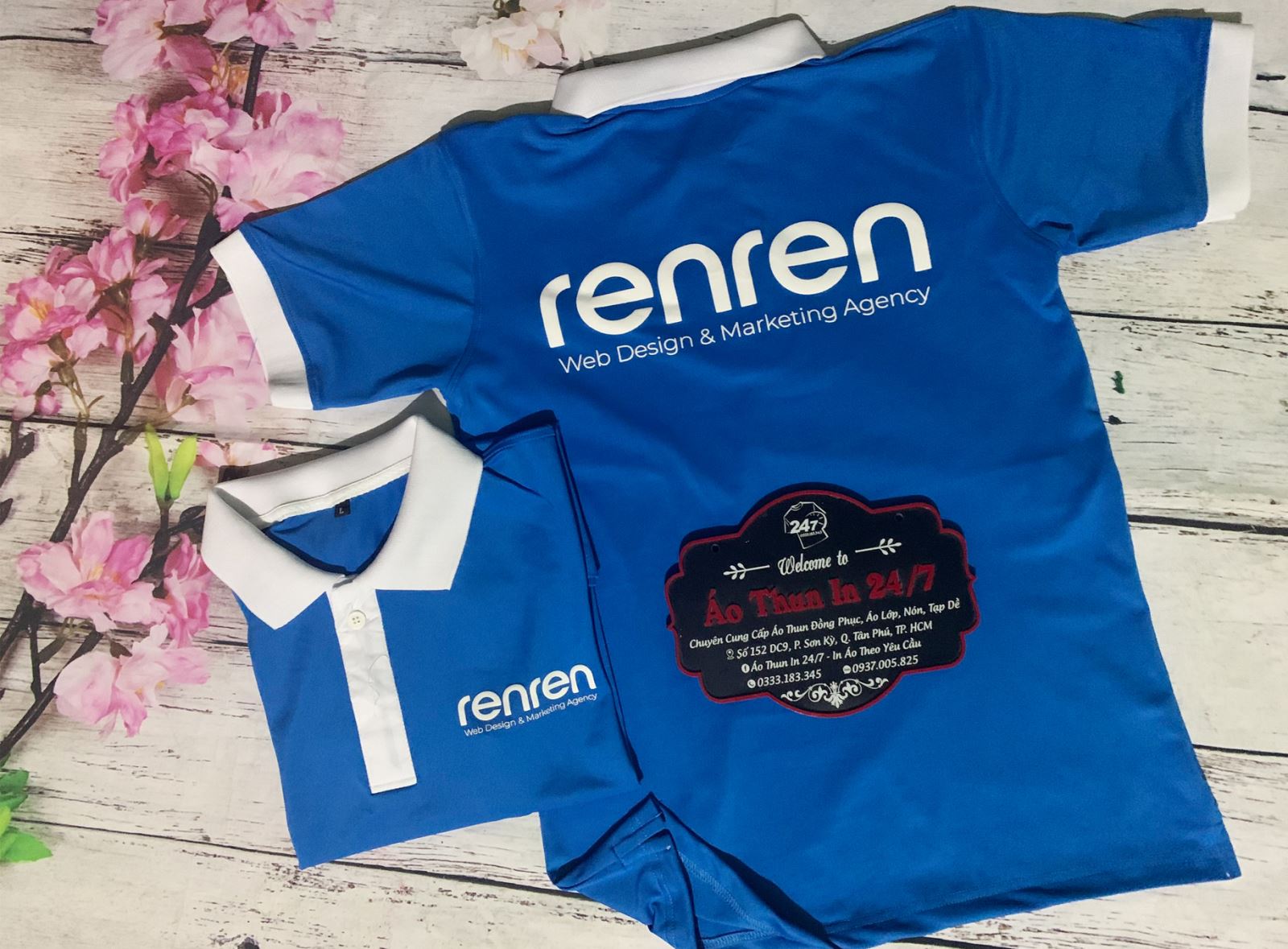 Áo đồng phục Công Ty Thiết Kế RenRen